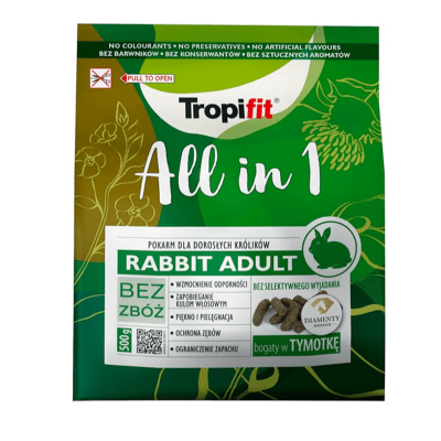 TROPIFIT ALL IN 1 CONEJO ADULTO 500GR