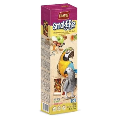 VITAPOL BARRITAS XXL NUT-FRUIT SMAKER  FOR BIG PARROT