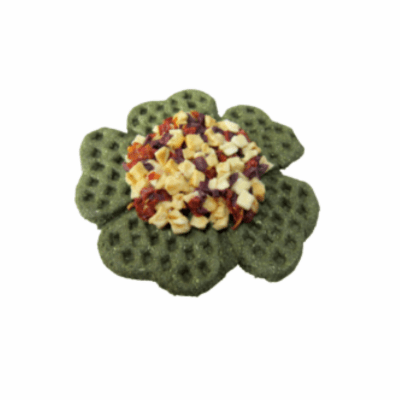 WAFFLE DE TIMOTHY Y FRUTAS 40gr