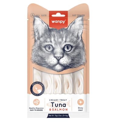 WANPY CREAMY TREAT TUNA & SALMON