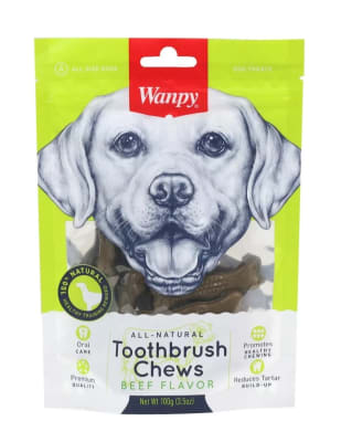 WANPY TOOTHBRUSH CHEWS (BEEF)