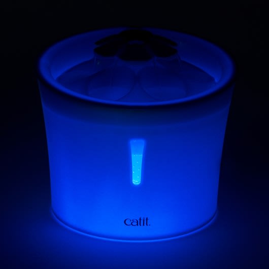 CATIT 2.0 FUENTE BEBER FLOR LED 3lt3