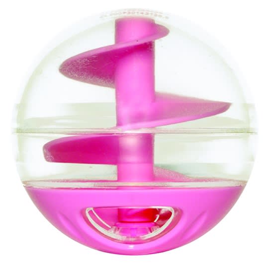 CATIT BOLA ALIMENTACION ROSA2