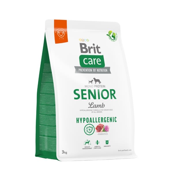 BRIT CARE SENIOR LAMB & RICE 3kg1