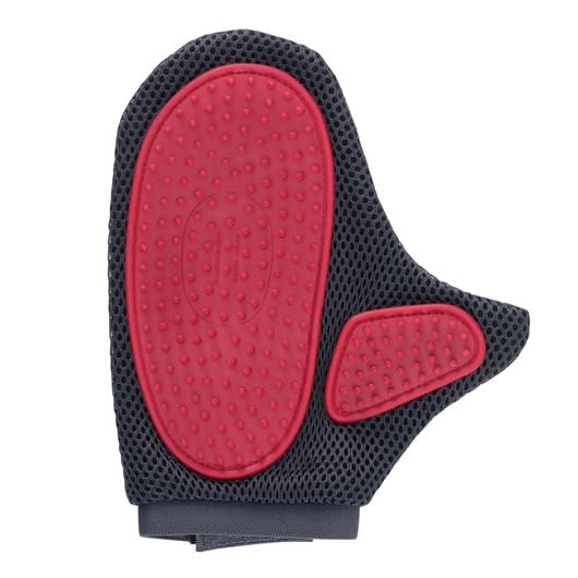 LE SALON ESSENTIALS GUANTE PARA CEPILLAR NEGRO ROJO2