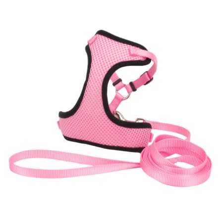 COASTAL COMFORT SOFT HARNESS TRAILLA GATO ROSA1