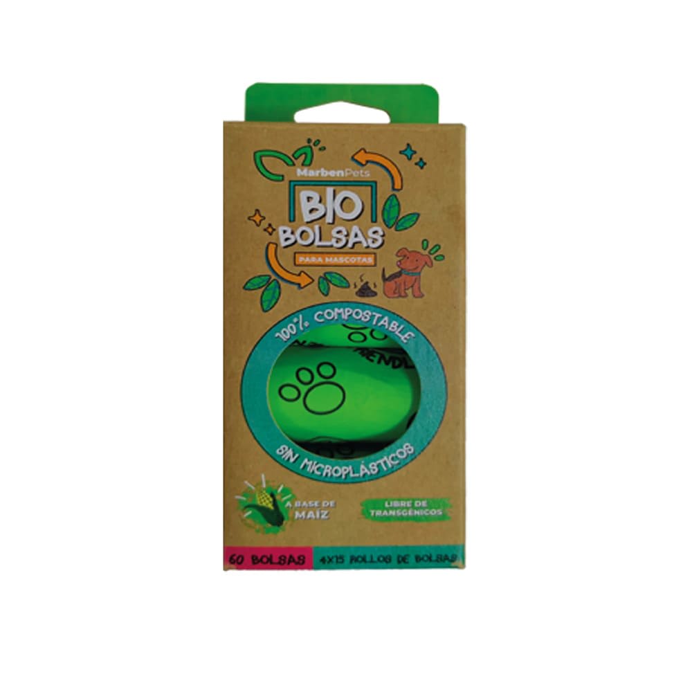 BOLSAS BIODEGRADABLES 4 UNIDADES 1