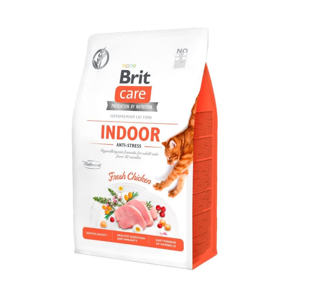 BRIT CARE CAT INDOOR ANTIESTRESS 2kg1