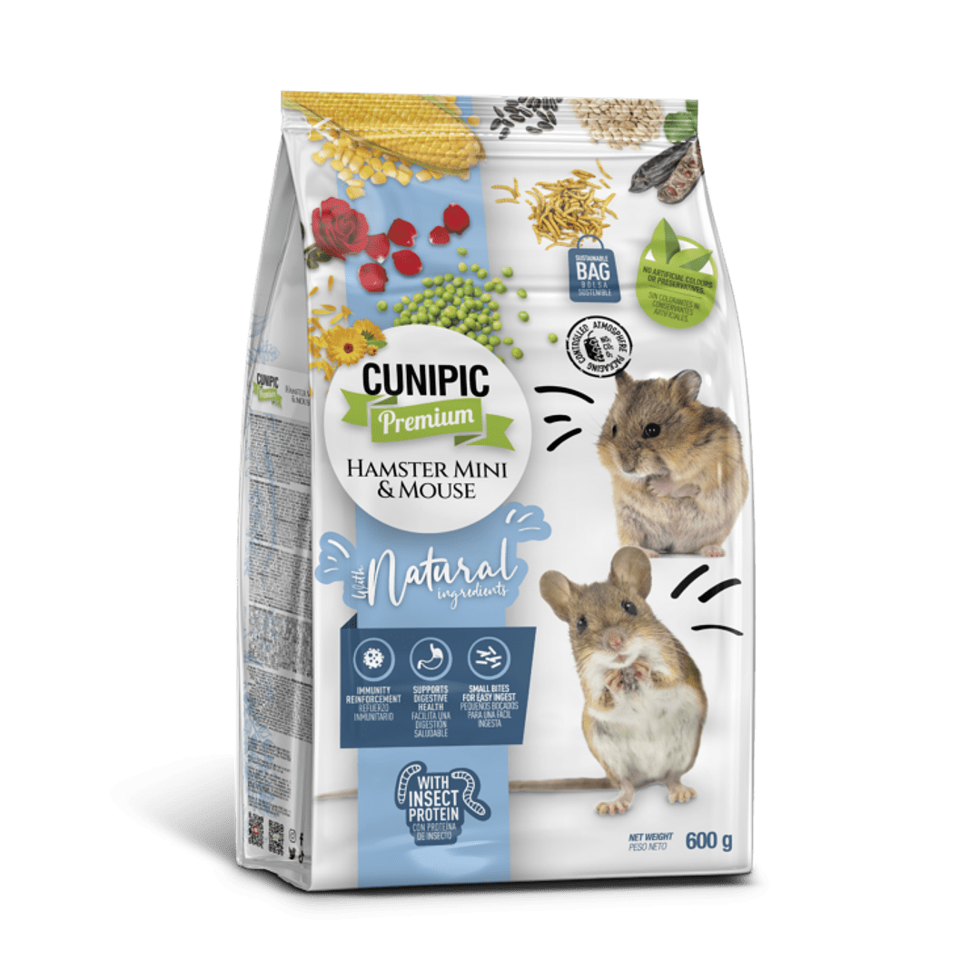 CUNIPIC PREMIUM HASMTER MINI Y RATÓN 600GR1