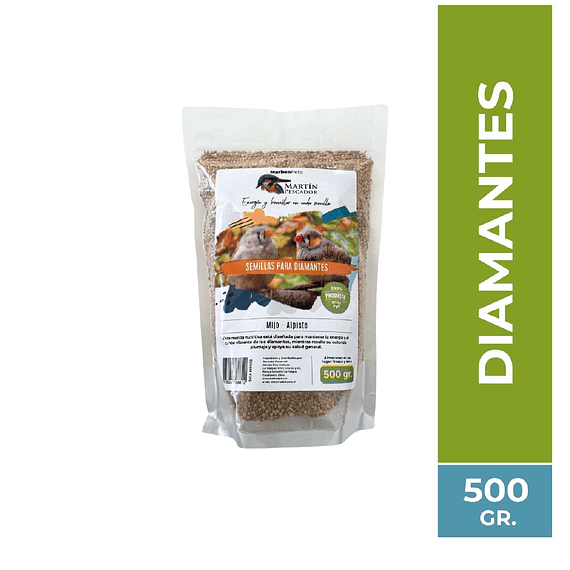 MARTIN PESCADOR MIX DE SEMILLAS PARA DIAMANTES 500GR1