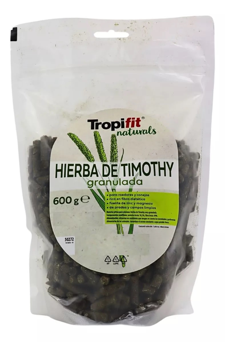 TROPIFIT HIERBA TIMOTHY GRANULADA 600G1