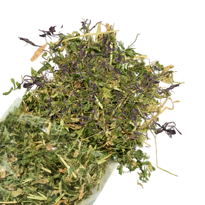 LA GRANJITA DE CONEJINO HOJITAS DE ALFALFA Y DIENTE DE LEÓN 100gr1
