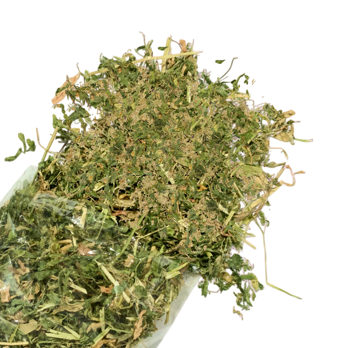 LA GRANJITA DE CONEJINO HOJITAS DE ALFALFA Y MANZANILLA 100gr1