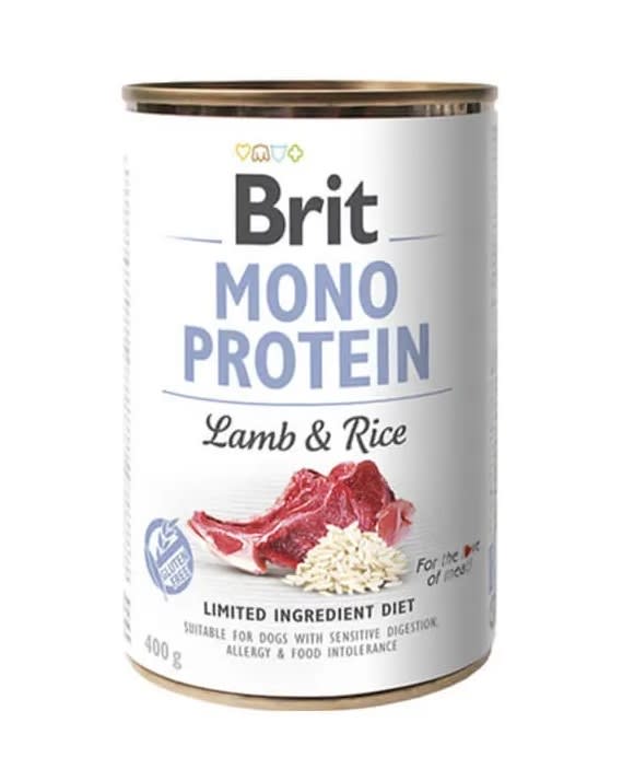 BRIT CARE MONO PROTEIN LAMB & RICE 400gr1