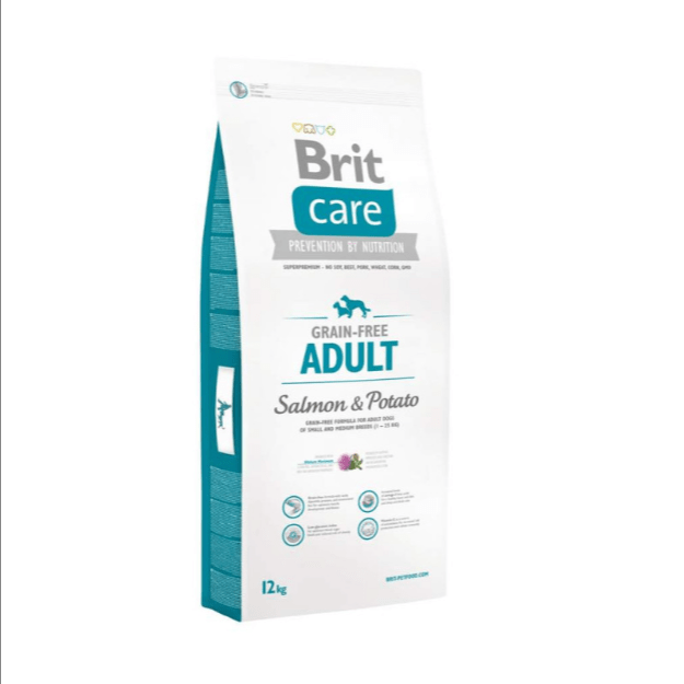 BRIT CARE ADULT SALMON & POTATO 12KG1