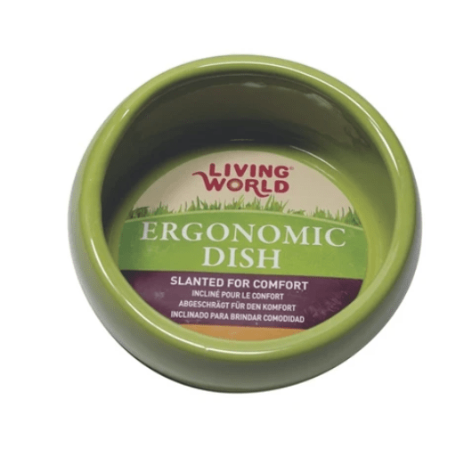 LIVING WORLD COMEDERO ERGONOMICO - VERDE LARGE1