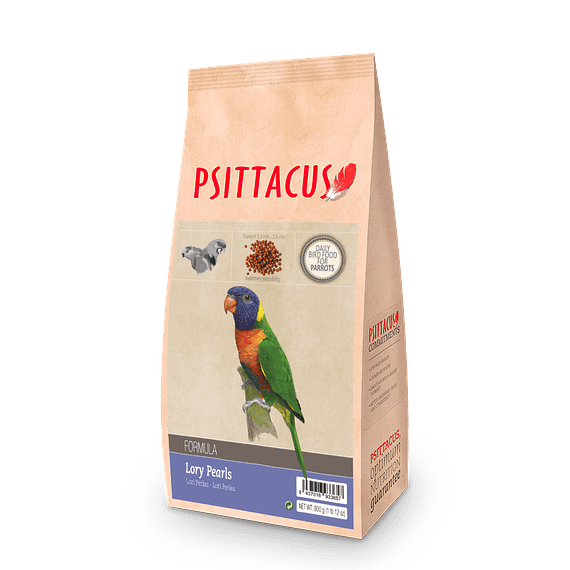 PSITTACUS LORY PEARLS 800GR1