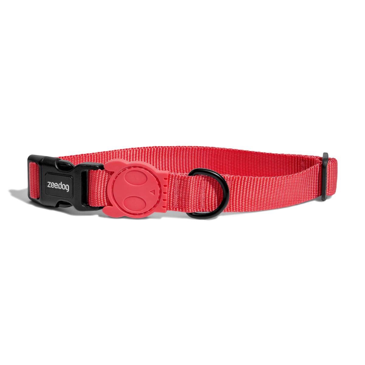 CANNAE ZEE.DOG NEON CORAL COLLAR MEDIUM1