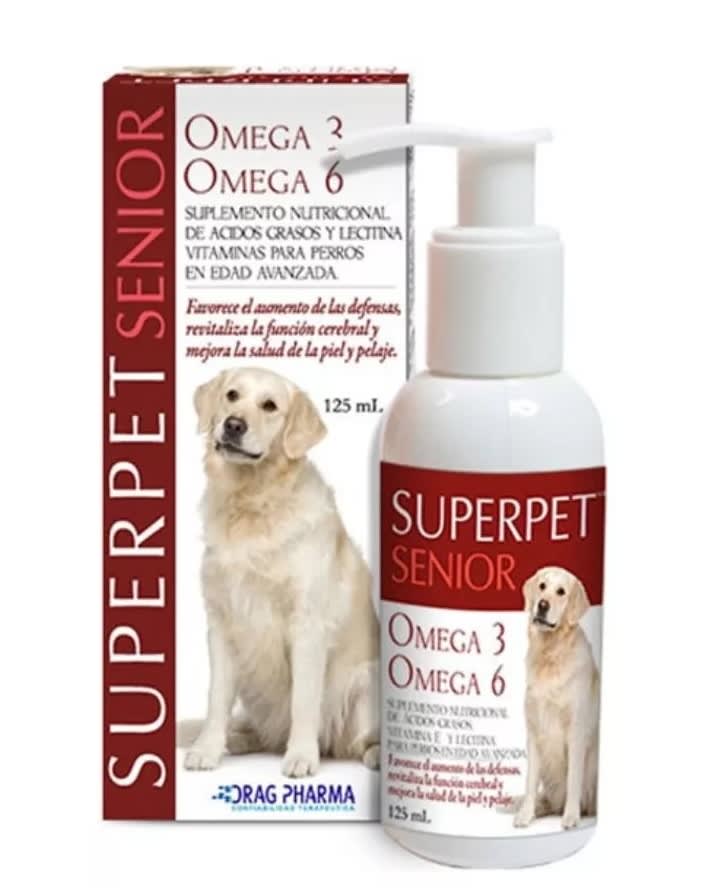 SUPERPET OMEGA PERRO SENIOR 125ml1