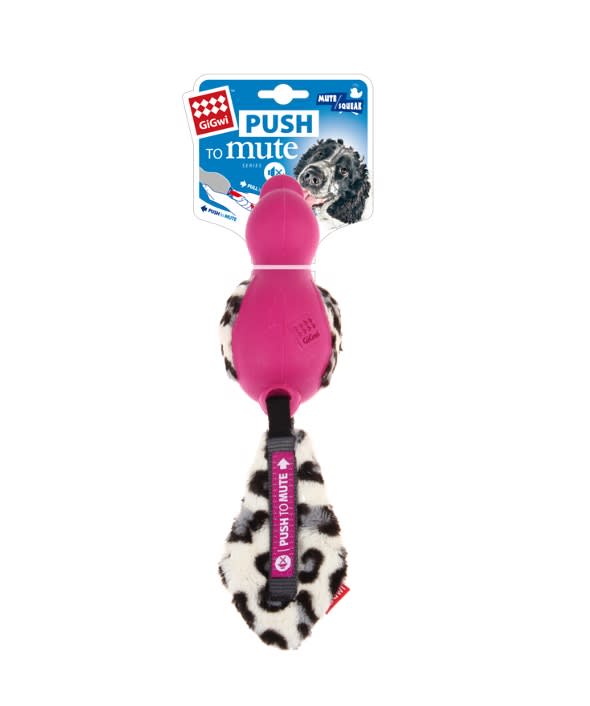 PATO PUSH TO MUTE ROSADO CON COLA DE FELPA1
