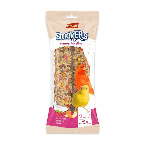 VITAPOL SMAKERS EN BOLSA PARA CANARIOS 60GR1