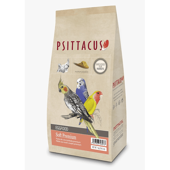 PSITTACUS SOFT PREMIUM EGGFOOD (PASTON) 1KG1