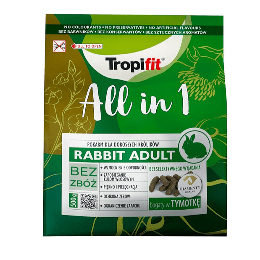 TROPIFIT ALL IN 1 CONEJO ADULTO 500GR1