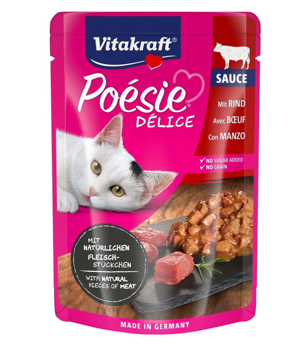 VITAKRAFT GATO POESIE DELICE CARNE 85 gr1