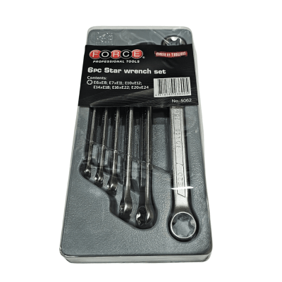 JUEGO LLAVE TORX 6PCS 5062 FORCE1
