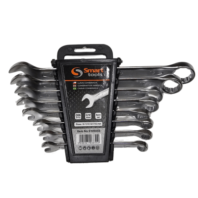 JUEGO LLAVE PUNTA CORONA 8 A 19MM SMART1