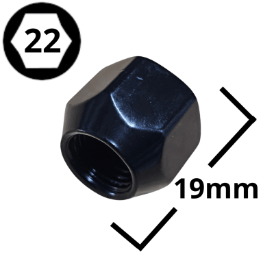 TUERCA DE RUEDA 14X1.5 HEXAGONO 22 (#91)