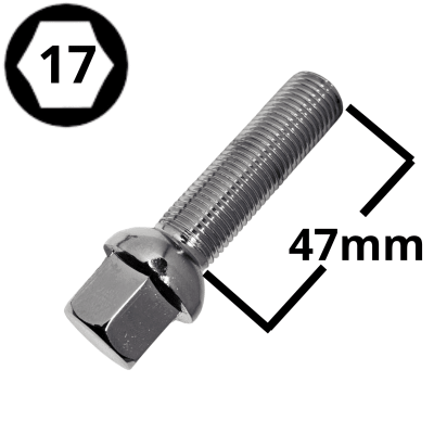 PERNO DE RUEDA 14X1.5X47 HEXAGONO 17 (#53)