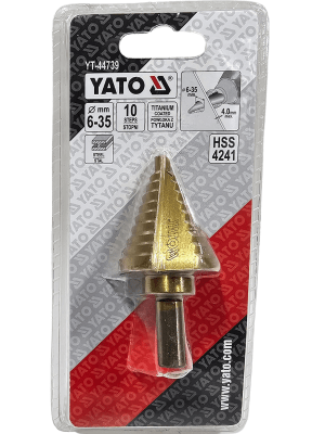 BROCA ESCALONADA 6 A 35mm YATO