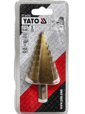 BROCA ESCALONADA 10 A 45MM YATO