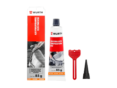 SILICONA GRIS ALTA TEMPERATURA WURTH