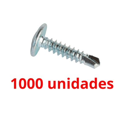 TORNILLO LENTEJA AUTOPERFORANTE  8X1 1/4 1000 UNIDADES1