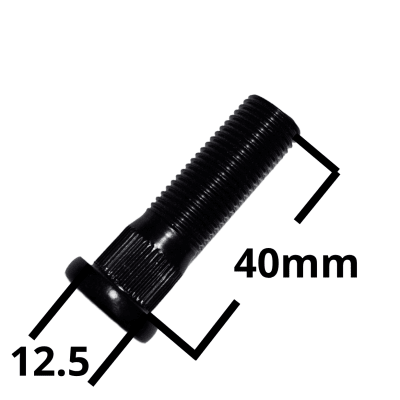 PERNO DE RUEDA 12X1.25 ESTRIA 12.5 (#65)