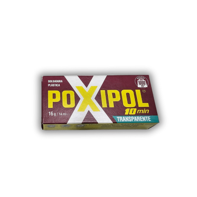POXIPOL TRANSPARENTE 16 GRAMOS