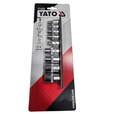SET TORX HEMBRA 3/8 YT0520