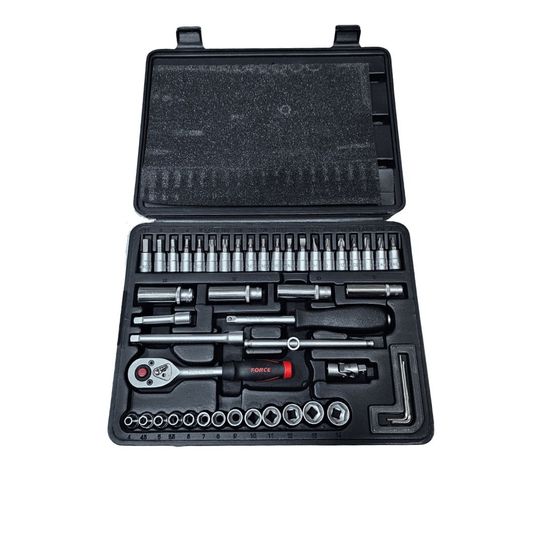 JUEGO DADO 1/4 46PCS #2461-5 FORCE 0