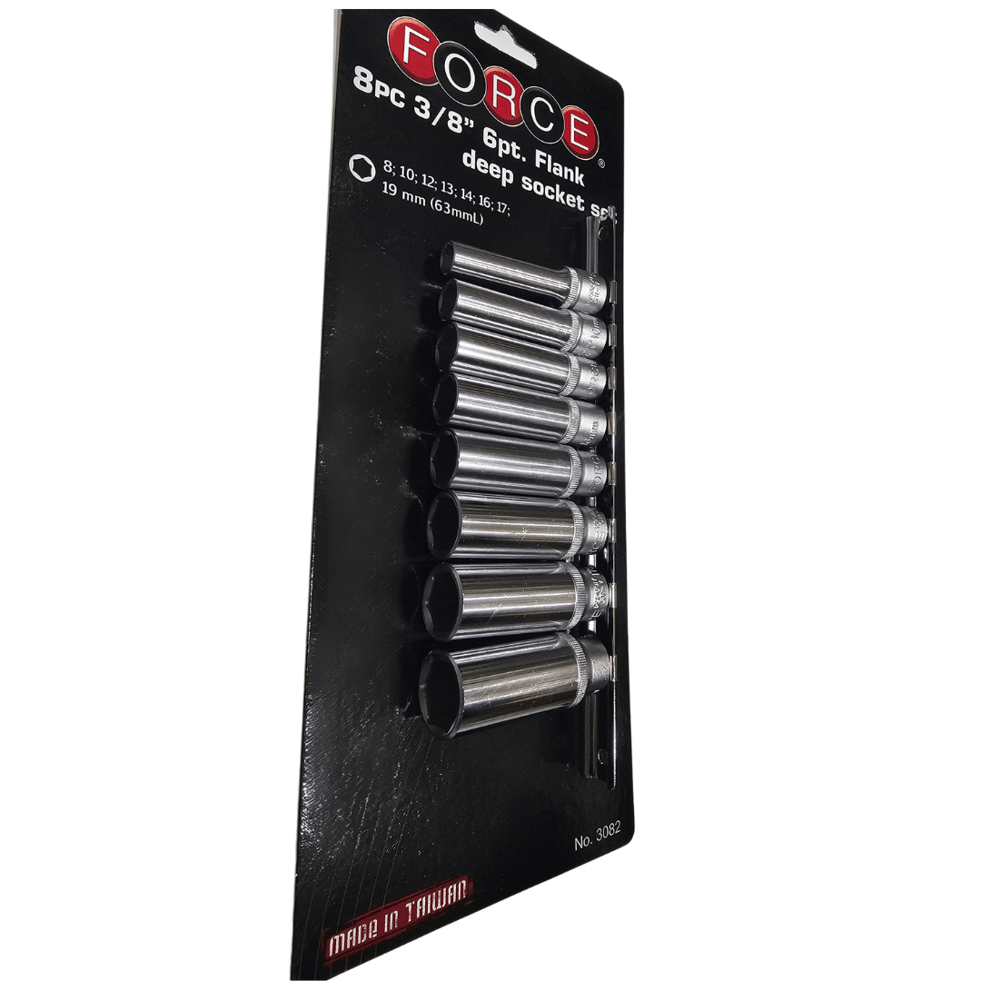 SET DADO LARGO HEXAGONAL 3/8 3082 FORCE2