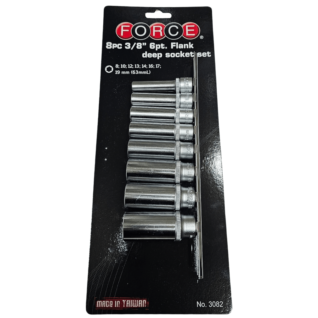 SET DADO LARGO HEXAGONAL 3/8 3082 FORCE 0