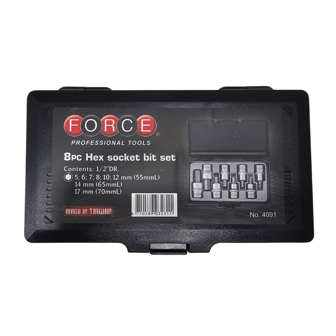 SET DADO ALLEN CORTO 1/2 MILIMETRICO 4091 FORCE2