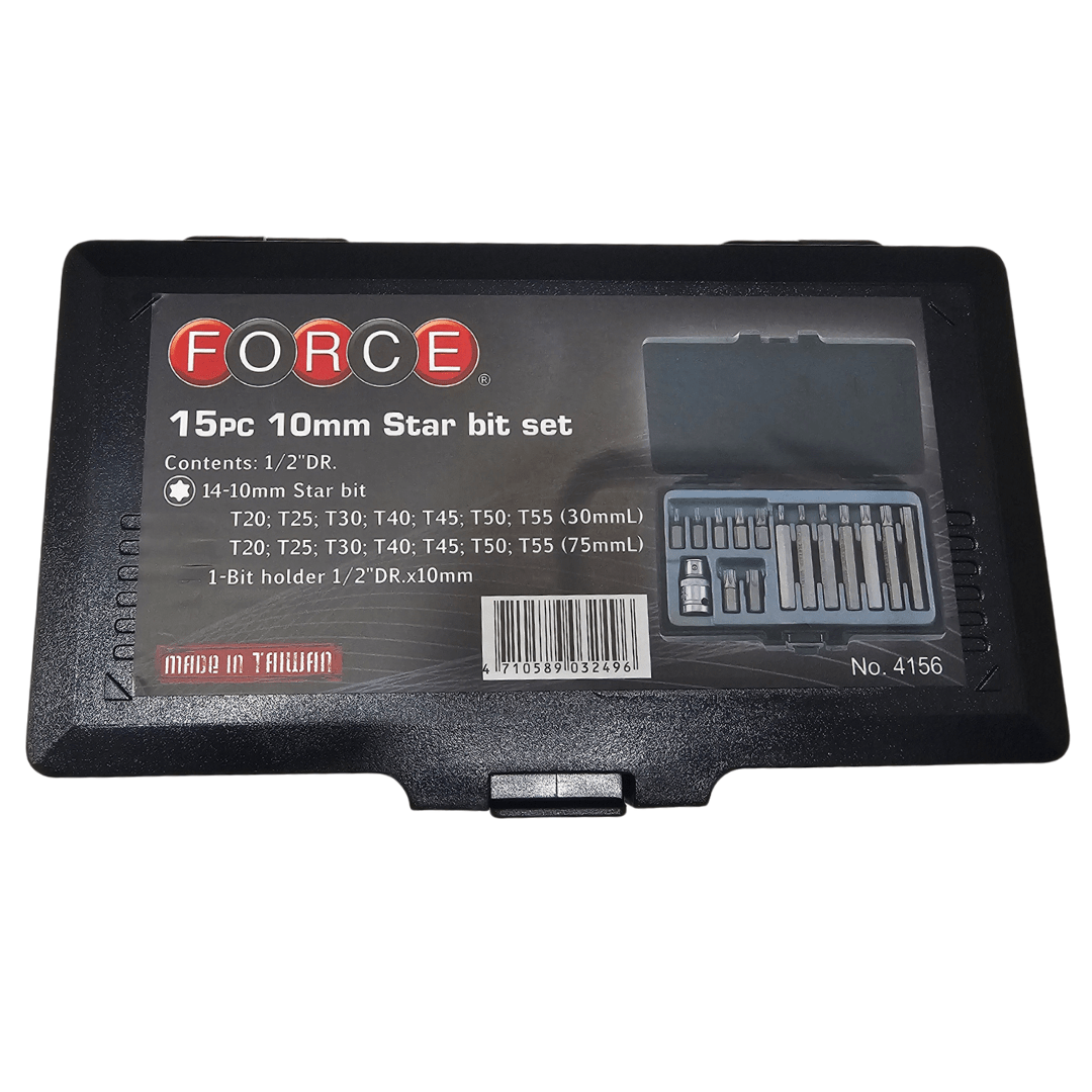 JUEGO PUNTAS TORX 1/2 #4156 FORCE2