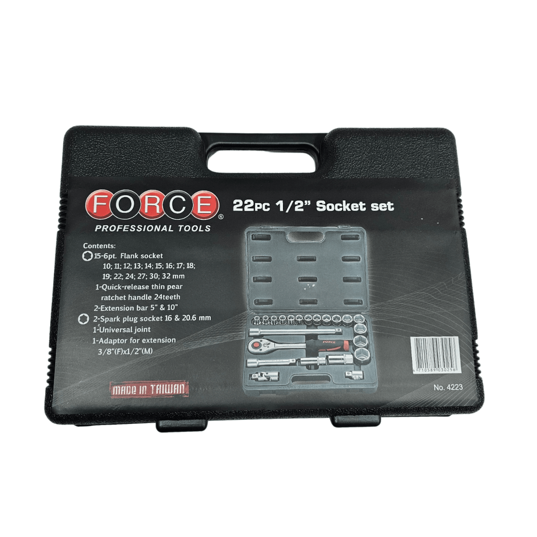 SET DADO 1/2 22PCS FORCE 42232