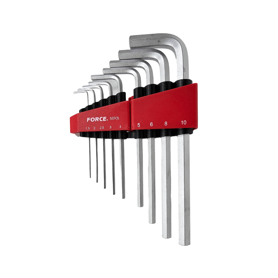 JUEGO LLAVE ALLEN LARGA MILIMETROS 5193L FORCE2