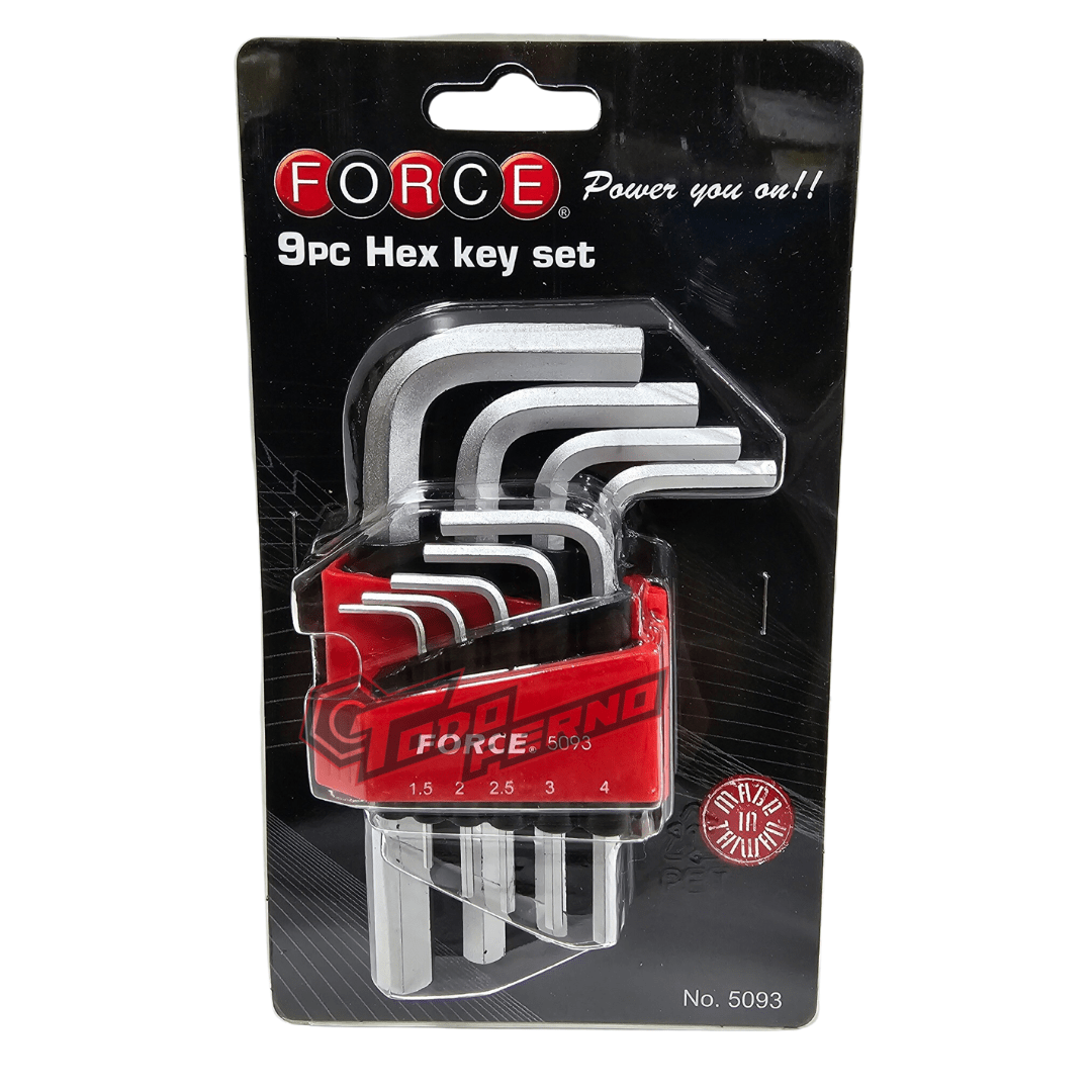 JUEGO LLAVE ALLEN EN MILIMETROS 5093 CORTO FORCE3