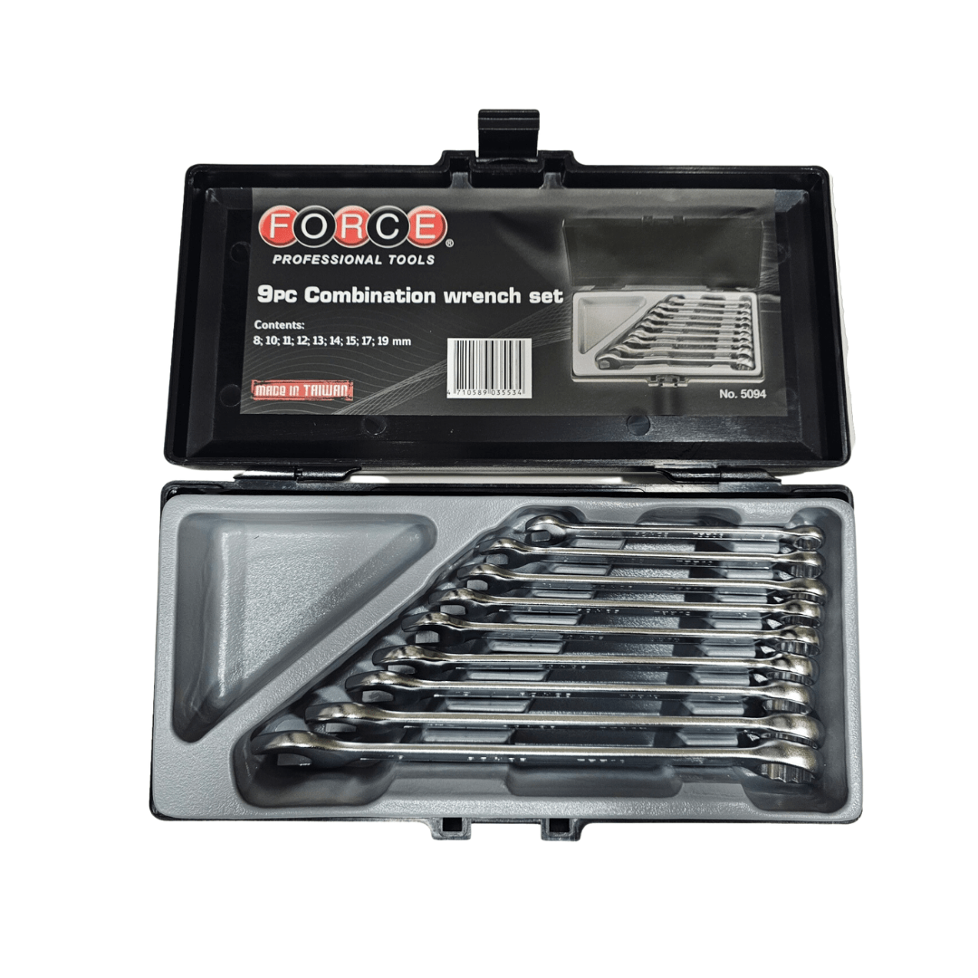 JUEGO LLAVE PUNTA CORONA 9PC #5094 FORCE 0