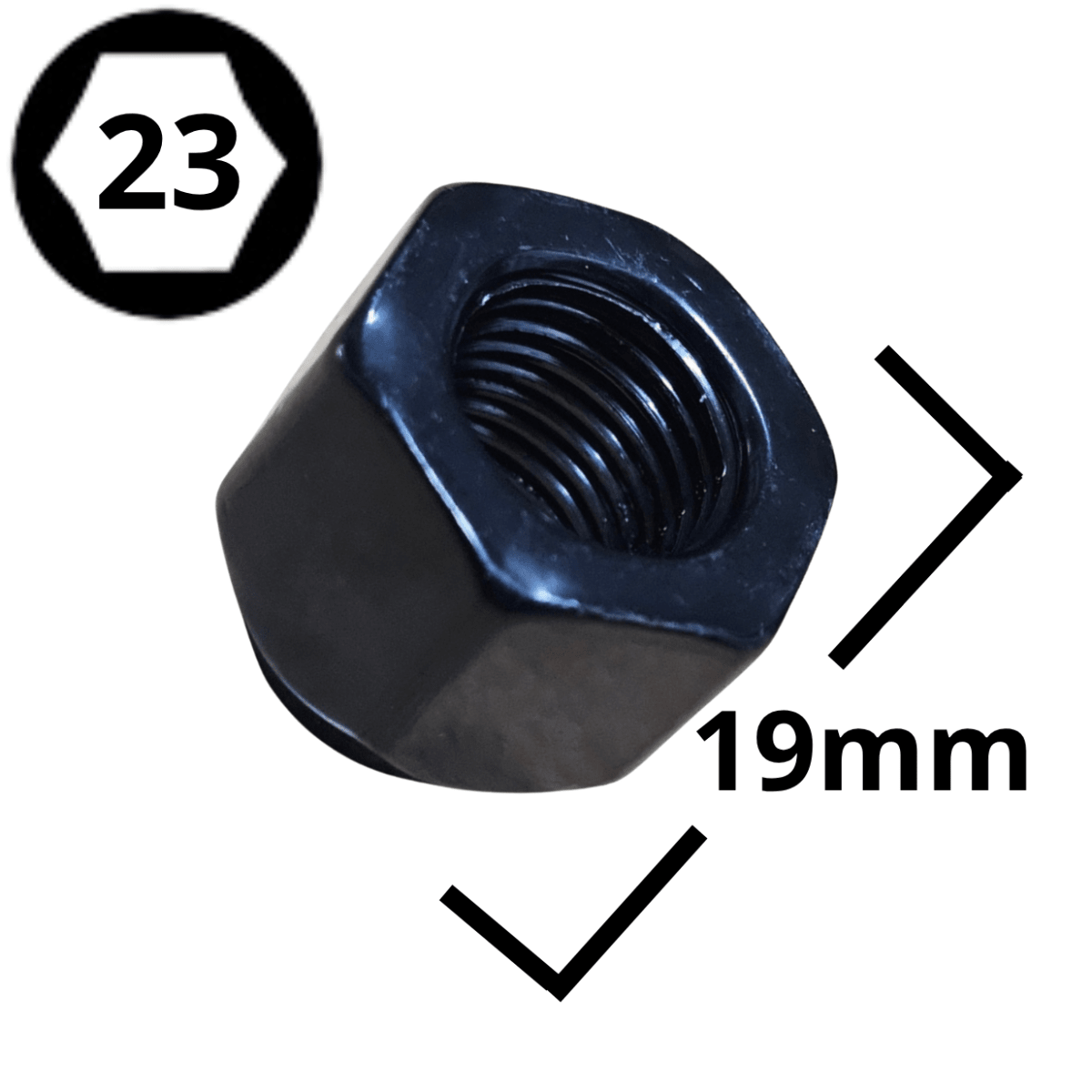 TUERCA DE RUEDA 14X1.5 HEXAGONO 23 (#92)2