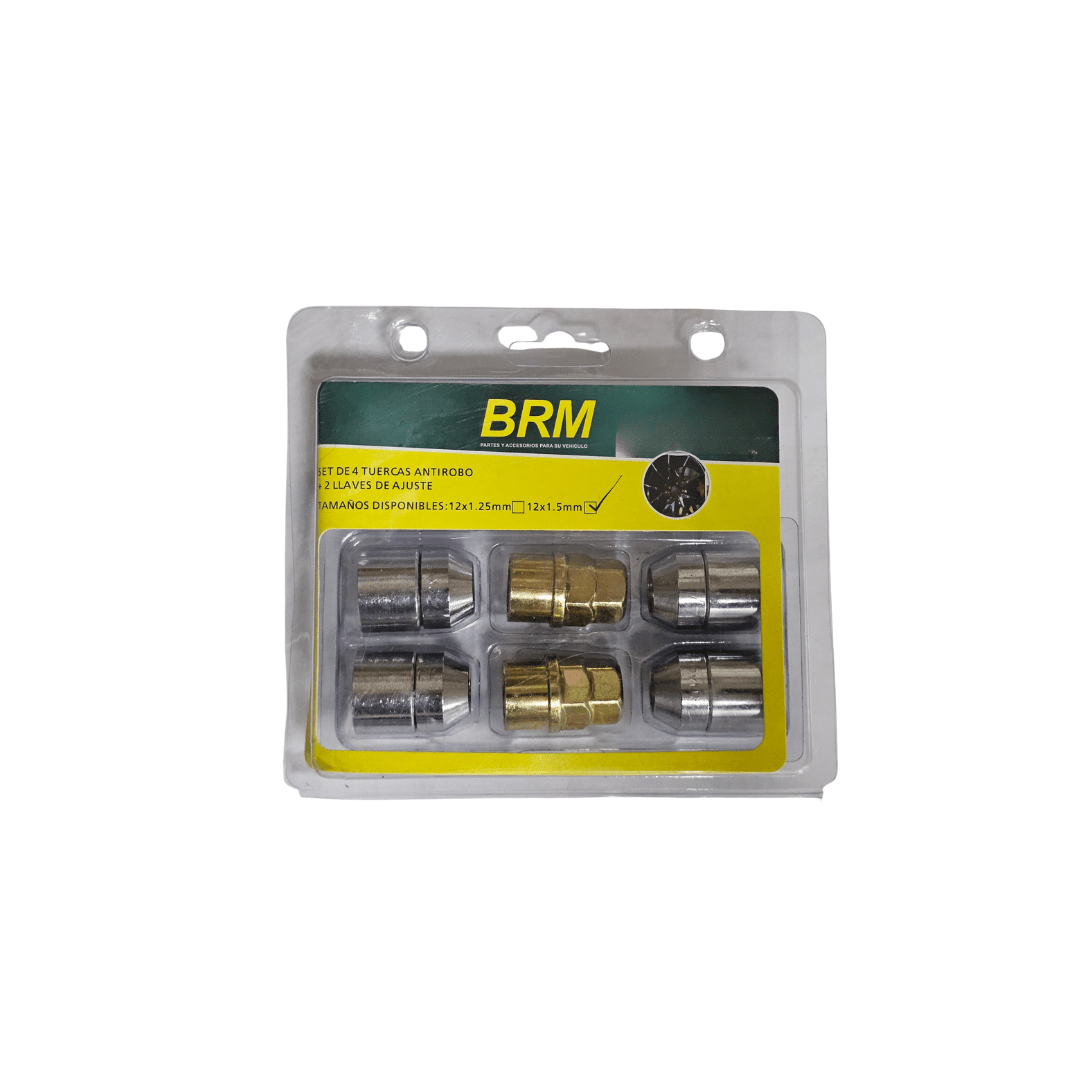 SET TUERCA ANTI ROBO 12X1.5 (#147)3